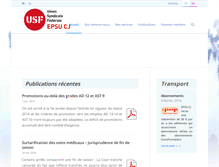 Tablet Screenshot of epsu-cj.lu